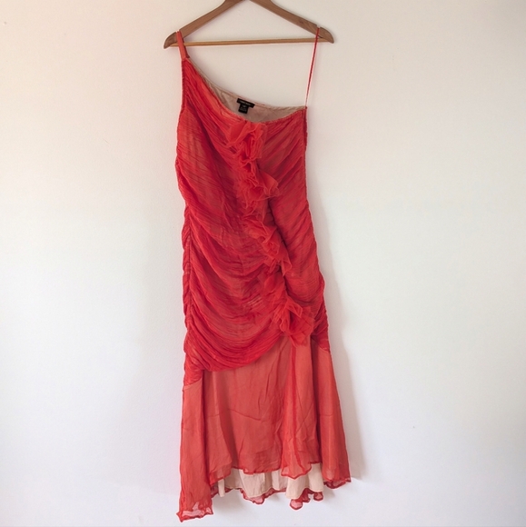 Anthropologie One-Shoulder Dress - Picture 2 of 10